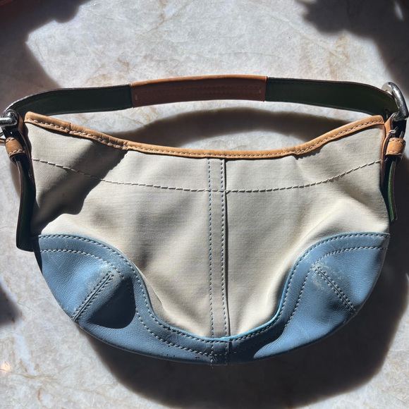 Coach Canvas & Leather Vintage Small Shoulder Bag | Color...